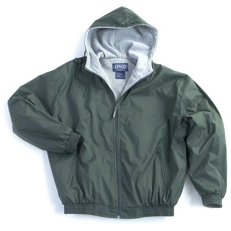 nylon hooded jackets for men.